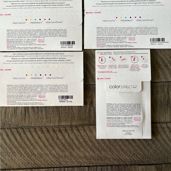 Color Street Nail Strips Set of 4 New - Picture 2 of 3